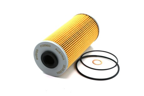 Фільтр масляний mb e (w124), e (w210), s (w140) 4.2/5.0/6.0 (89-01) - SHAFER FOE92D