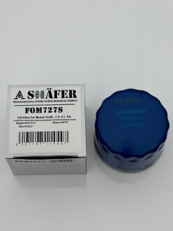 Фильтр масляный Renault Trafic 1.9, 01-06, D=77mm, H=65mm, M20x1.5 (высокий), (с - SHAFER FOM727S