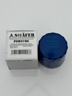 Фильтр масляный Renault Kangoo, Logan, 1.5dCi 10-, D=76mm, H=80mm, M20x1.5 (серв - SHAFER FOM978S