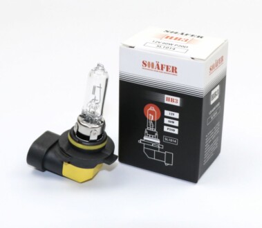 Лампа галогенова HB3 12V 65W P20D - SHAFER SL1014