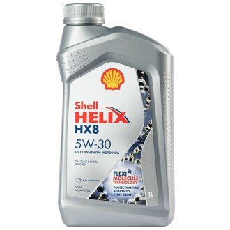 Моторна олива Helix HX8 5W-30, 1 л (550040462) - (5W30LONGLIFE, 520000120, 0510000141) SHELL 4102817161 (фото 1)