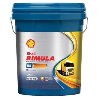 Моторное масло Rimula R5 E 10W-40, 20 л (550033235) - (05200486A0, 05200484A0, 0520048AB0) SHELL 41071274629