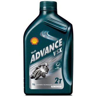 Моторное масло Advance VSX 2T, 1 л (550053703/550028470) - SHELL 4107297895