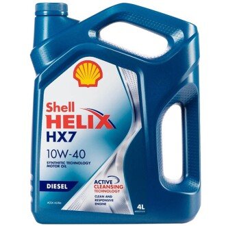 Моторна олива Helix Diesel HX7 10W-40, 4 л (550046310) - SHELL 4107454