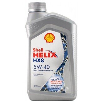 Моторное масло Helix HX8 5W-40, 1 л (550040424) - SHELL 4107484 (фото 1)