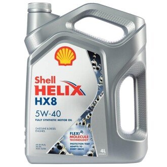 Моторна олива Helix HX8 5W-40, 4 л (550052837) - SHELL 4107485