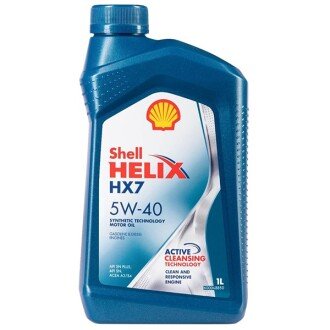 Моторное масло Helix HX7 5W-40, 1 л (550053739) - SHELL 550040330