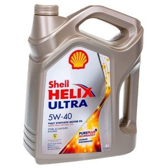 Моторна олива Helix Ultra 5W-40, 4 л (550040755) - SHELL 550040562