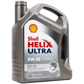 Моторна олива Helix Ultra ECT C3 5W-30, 5 л - SHELL 550042845 (фото 1)