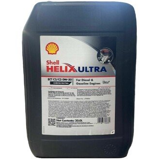 Моторна олива Helix Ultra ECT C2 C3 0W-30, 20 л - SHELL 550045937 (фото 1)