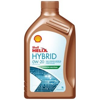 Моторна олива Helix Ultra Hybrid 0W-20, 1 л - SHELL 550056722