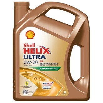 Моторна олива Helix Ultra SP 0W-20, 5 л - SHELL 550063071 (фото 1)