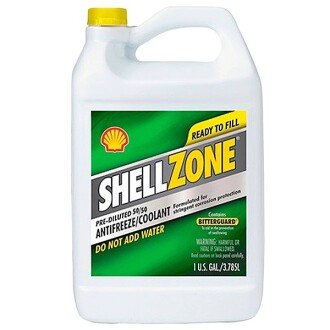 Антифриз-концентрат ShellZone Dex-Cool Concentrate -80°C зелений, 3,785л - SHELL 9401006021