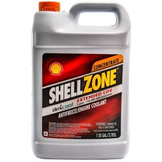 Антифриз-концентрат ShellZone Dex-Cool Concentrate -80°C червоний, 3,785л - SHELL 9404006021 (фото 1)