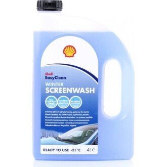 Омыватель зимний EasyClean Winter Screenwash Ready to use -21°C, 4л - SHELL AS10A