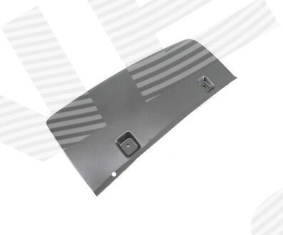 Спойлер бампера - (центральный) s-line, зад, под бампером - Signeda PAD05077VA