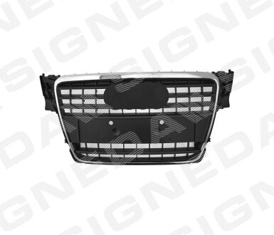 Решітка радіатора AUDI A4/S4 (B8), 08 - 11 - (8K0853651, 8K08536511QP) Signeda PAD07019GA