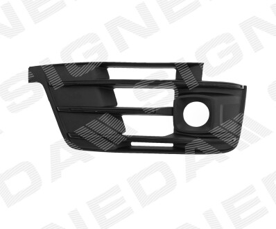 Решетка в бампер audi q7 (4m), 15 - 19 - Signeda PAD99104CAR