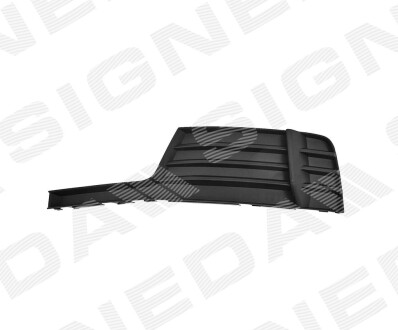 Решітка в бампер AUDI A3 (8V), 05.16 - 03.20 - Signeda PAD99226AL