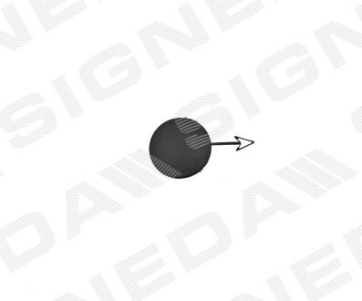 Заглушка гака FORD EDGE, 15 - 18 - Signeda PFD99025CA