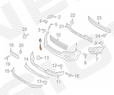 Заглушка крюка - Signeda PFD99251CA
