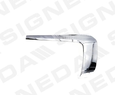 Молдинг бампера MITSUBISHI OUTLANDER, 15 - - Signeda PMB04157MCR