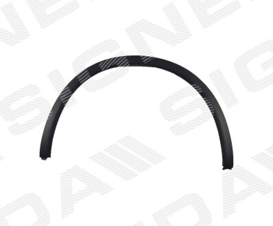 Надкрыльники (переднии) - (справа) черный, матовый, текстура - Signeda PPH01001MAR