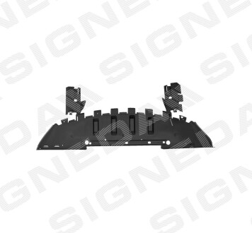 Защита под бампер renault megane (03-05) - Signeda PRN60007A