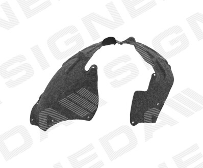 Підкрилок VW TOUAREG (7P5), 04.10 - 07.14 - Signeda PVG11096CL