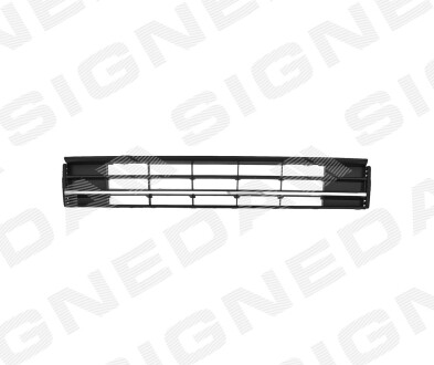 Решетка в бампер s/se/sel, с хром. накладкой, черный, матовая - Signeda PVG99290CA