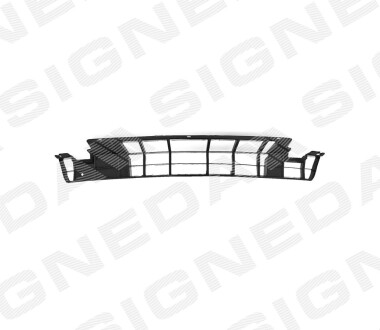 Решітка в бампер VW PASSAT (B3), 88 - 93 - (357853677A01C, 357853677) Signeda PVW07045GA (фото 1)