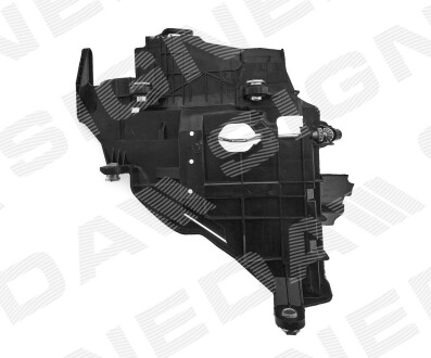 Кронштейн фари передньої VW TOUAREG, 02 - 06 - Signeda PVW43078AL