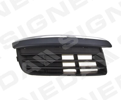 Решітка в бампер VW GOLF V VARIANT, 06 - 09 - (1K0853666J, 1K0853666J9B9) Signeda PVW99071GAR