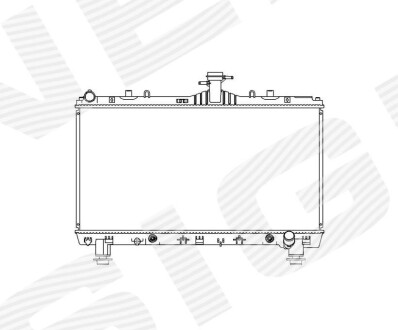 Радиатор - Signeda RA13341Q
