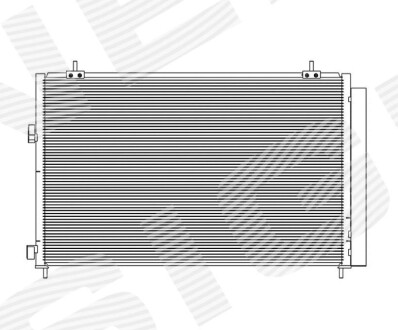 Радіатор кондиціонера TOYOTA RAV 4, 13 - 15 - (8846042110, 884603R030, 884600R030) Signeda RC4232