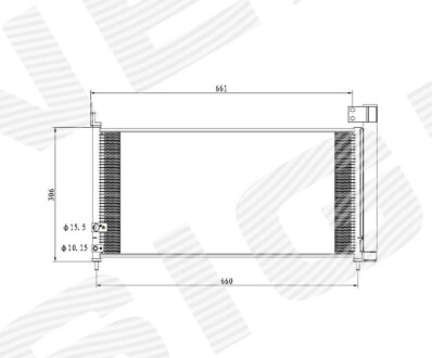 Радиатор кондиционера - Signeda RC940487