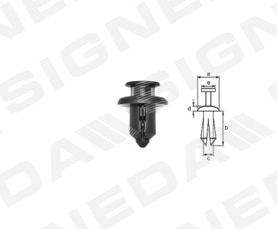 Пластмассовые держатели - Signeda T115110