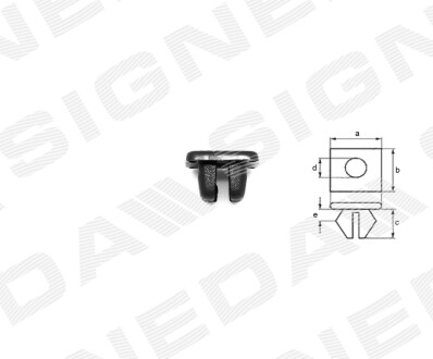 Пластмассовые держатели - Signeda T135410