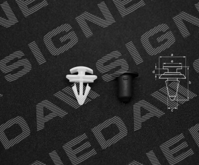 Кліпи пластикові (упаковка 10 шт) - Signeda T205010