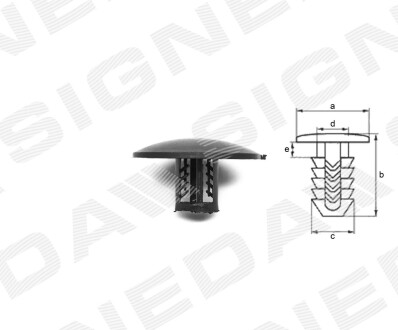 Пластмассовые держатели - Signeda T39410