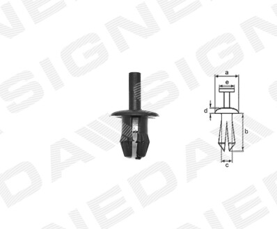 Пластмассовые держатели - Signeda T39610