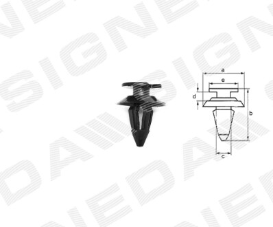 Пластмассовые держатели - Signeda T50510