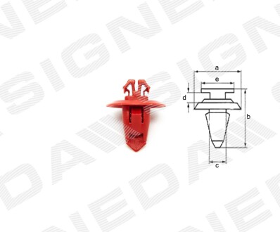 Пластмассовые держатели - Signeda T66310