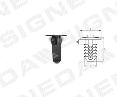 Пластмассовые держатели - Signeda T72710