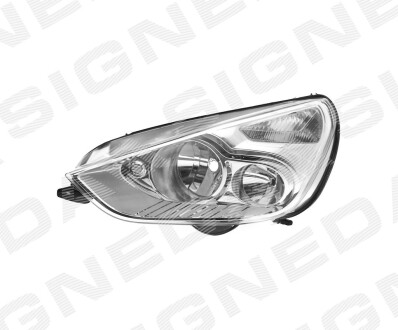 Передняя фара левая пкорректор с мотором ford s-ma - (1438494) Signeda ZFD1174L