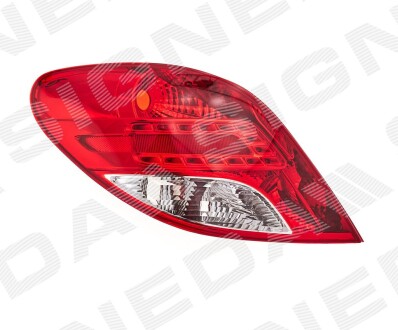 Фонарь задний 09- E LED PEUGEOT 207 06- - (6350HQ) Signeda ZPG1945L (фото 1)