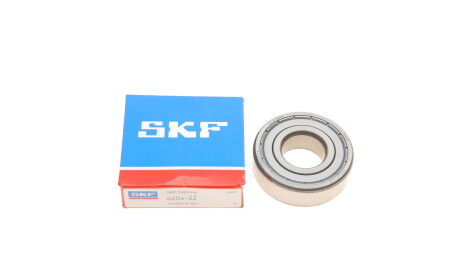 Фото 2 - Автозапчасть SKF 6204-2Z (62042Z)