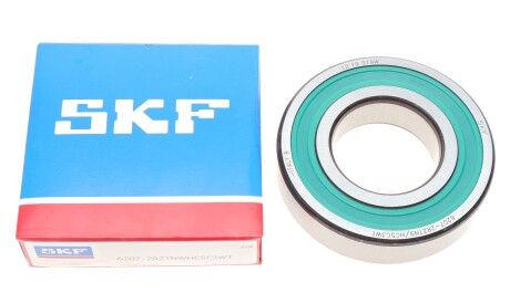 Фото 2 - Подшипник ступицы SKF 6207-2RZTN9/HC5C3WT (62072RZTN9HC5C3WT)