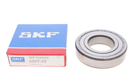 Фото 2 - Подшипник ступицы SKF 6207-2Z (62072Z)