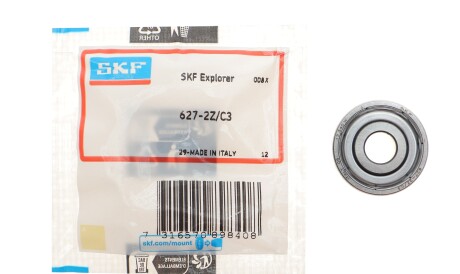 Фото 2 - Автозапчастина SKF 627-2Z/C3 (6272ZC3)